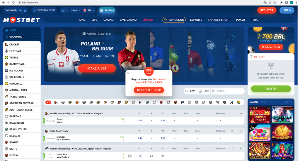 Mostbet AZ (Azərbaycan) - Authorities Casino və Mərc Platforması